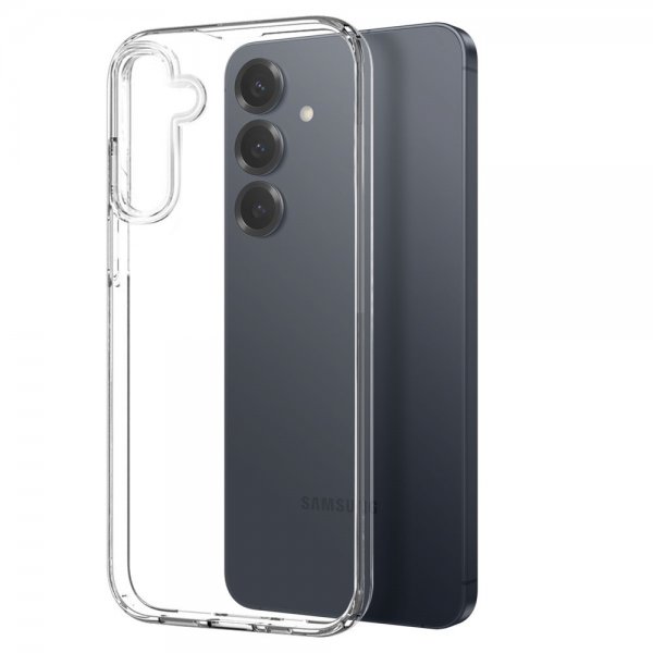 Northjo Samsung Galaxy S25 FE Cover med Skærmbeskyttelse og Kamerabeskyttelse 3-i-1