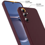 Samsung Galaxy S25 FE Cover med strop Silikone MagSafe Vinrød