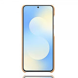 Samsung Galaxy S25 FE Cover med to Kortlommer Lysebrun
