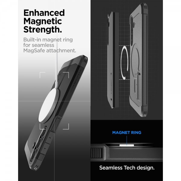 Spigen Samsung Galaxy S25 FE Cover Tough Armor MagFit Sort