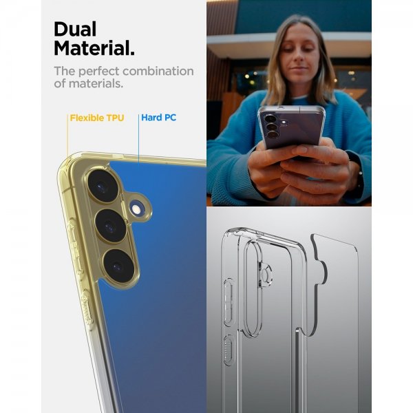 Spigen Samsung Galaxy S25 FE Cover Ultra Hybrid Krystalklar
