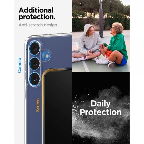 Spigen Samsung Galaxy S25 FE Cover Ultra Hybrid Krystalklar