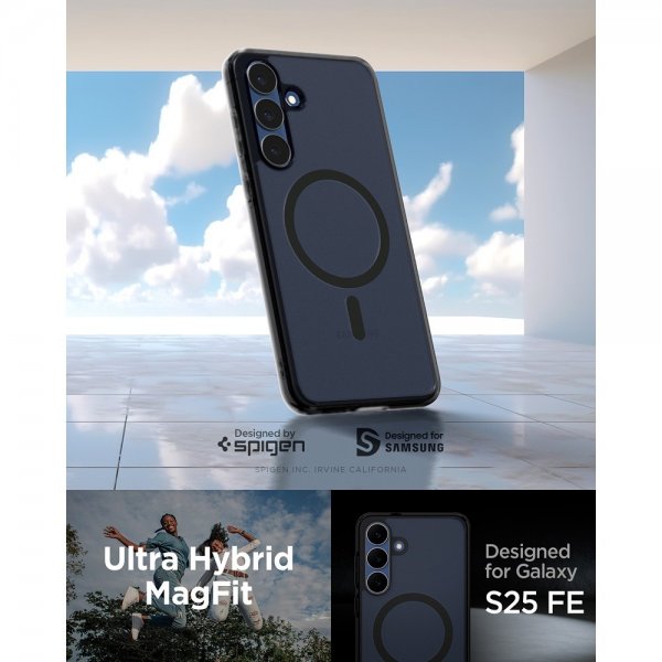 Spigen Samsung Galaxy S25 FE Cover Ultra Hybrid MagFit Frost Black