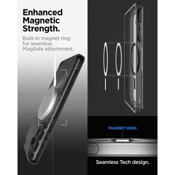 Spigen Samsung Galaxy S25 FE Cover Ultra Hybrid MagFit Frost Black