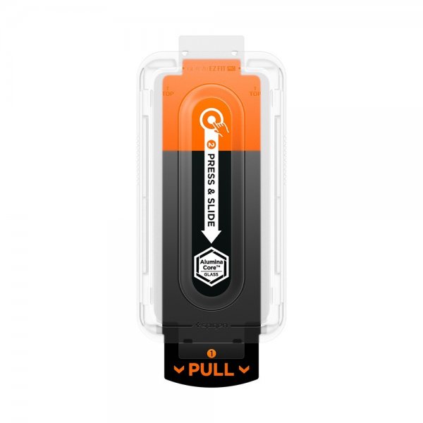 Spigen Samsung Galaxy S25 FE Skærmbeskytter GLAS.tR EZ Fit Pro 2-pak