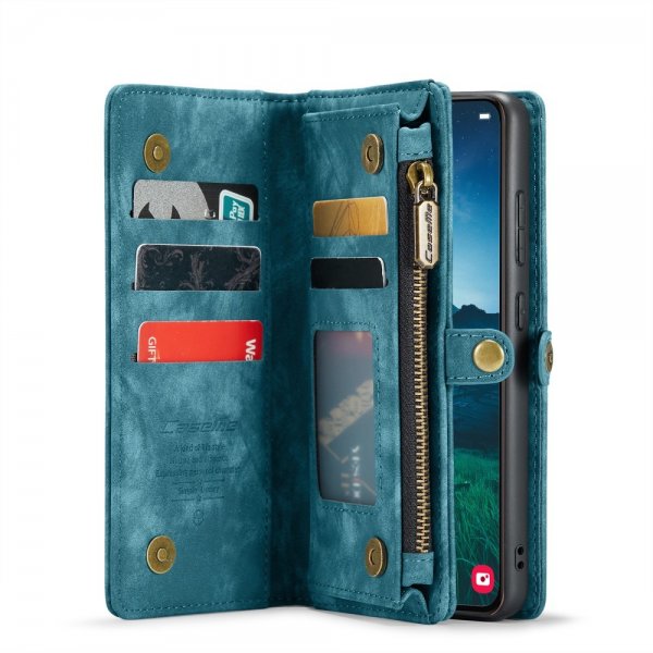 CaseMe Samsung Galaxy S25 Etui 008 Series Aftageligt Cover Blå