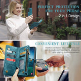 CaseMe Samsung Galaxy S25 Etui 008 Series Aftageligt Cover Blå