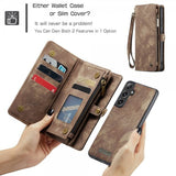 CaseMe Samsung Galaxy S25 Etui 008 Series Aftageligt Cover Brun