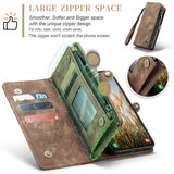 CaseMe Samsung Galaxy S25 Etui 008 Series Aftageligt Cover Brun