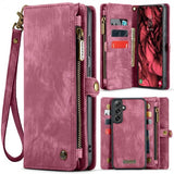 CaseMe Samsung Galaxy S25 Etui 008 Series Aftageligt Cover Rød