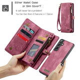 CaseMe Samsung Galaxy S25 Etui 008 Series Aftageligt Cover Rød