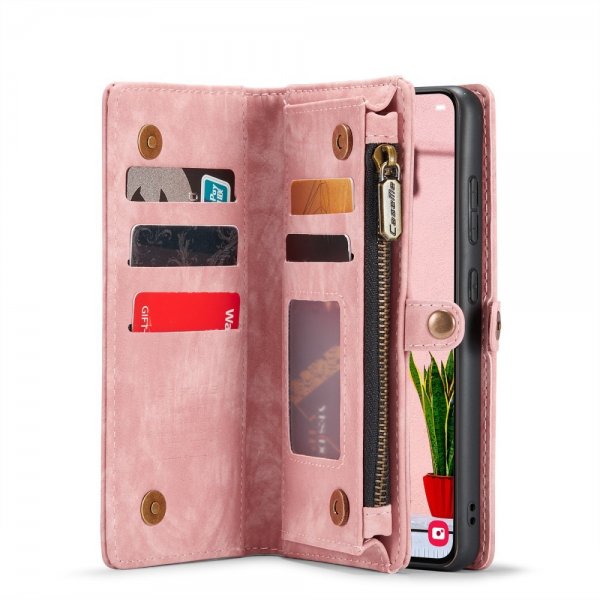 CaseMe Samsung Galaxy S25 Etui 008 Series Aftageligt Cover Rosa