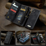 CaseMe Samsung Galaxy S25 Etui 008 Series Aftageligt Cover Sort