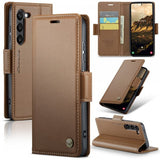 CaseMe Samsung Galaxy S24/S25 Cover 023 Series Brun