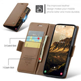 CaseMe Samsung Galaxy S24/S25 Cover 023 Series Brun
