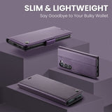 CaseMe Samsung Galaxy S24/S25 Cover 023 Series Lilla