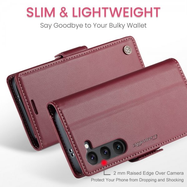 CaseMe Samsung Galaxy S24/S25 Etui 023 Series Rød