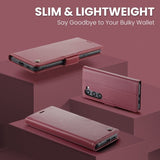 CaseMe Samsung Galaxy S24/S25 Etui 023 Series Rød