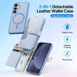 Dux Ducis Samsung Galaxy S25 Etui 2-i-1 Lawa Series MagSafe Blå