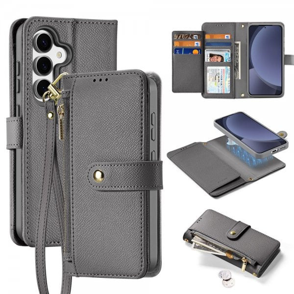 Dux Ducis Samsung Galaxy S25 Cover 2-i-1 Lawa Series MagSafe Grå