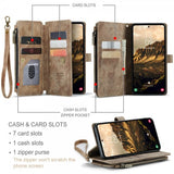 CaseMe Samsung Galaxy S24/S25 Cover C30 Series Brun
