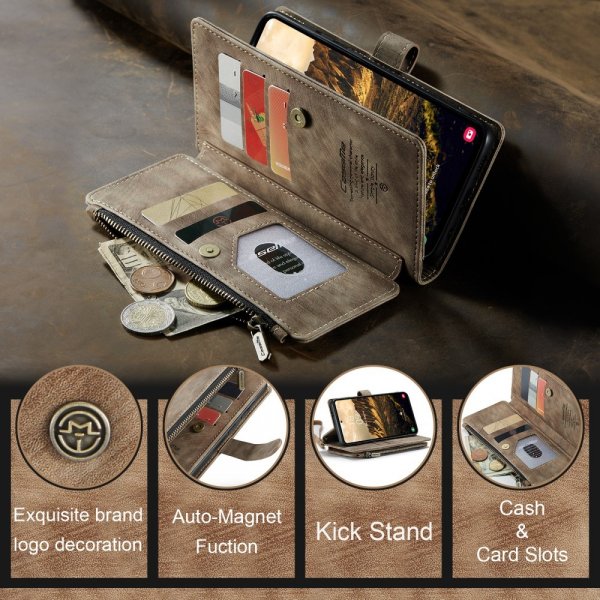 CaseMe Samsung Galaxy S24/S25 Cover C30 Series Brun