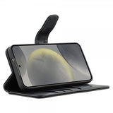 Nordic Covers Samsung Galaxy S24/Galaxy S25 Etui Essential Leather Raven Black