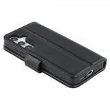 Nordic Covers Samsung Galaxy S24/Galaxy S25 Etui Essential Leather Raven Black