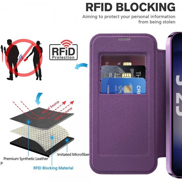 Samsung Galaxy S25 Cover MagSafe Lilla