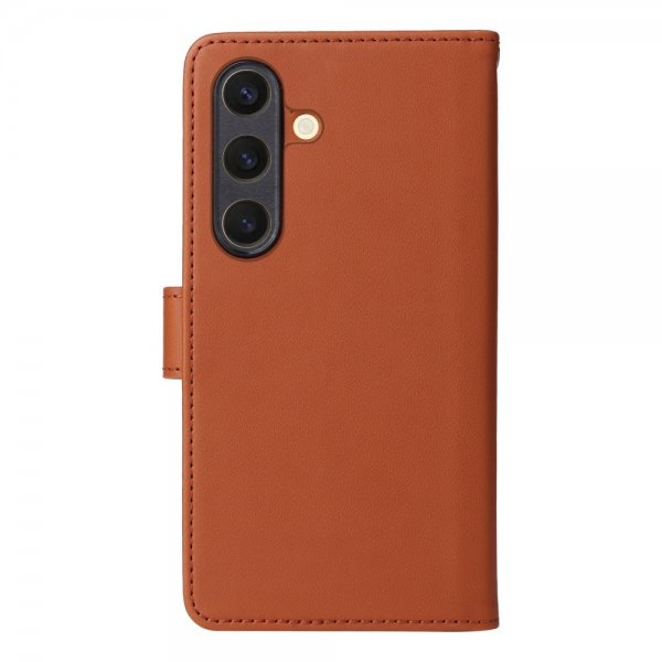 Betopnice Samsung Galaxy S25 Etui med Aftageligt Cover 005 Brun