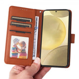 Betopnice Samsung Galaxy S25 Etui med Aftageligt Cover 005 Brun