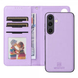 Betopnice Samsung Galaxy S25 Etui med Aftageligt Cover 005 Lilla