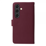 Betopnice Samsung Galaxy S25 Etui med Aftageligt Cover 005 Rød