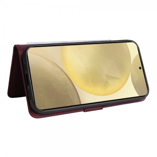 Betopnice Samsung Galaxy S25 Etui med Aftageligt Cover 005 Rød