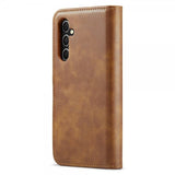 Dg.Ming Samsung Galaxy S25 Etui med Aftageligt Cover Brun