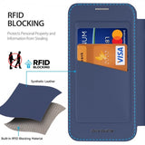 Dux Ducis Samsung Galaxy S25 Cover Skin X Pro Series Støtteben MagSafe Blå