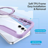 Dux Ducis Samsung Galaxy S25 Cover Skin X Pro Series Støttefod MagSafe Lilla