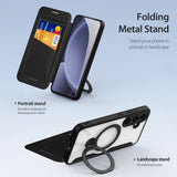 Dux Ducis Samsung Galaxy S25 Fodral Skin X Pro Series Kickstand MagSafe Sort