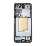 Samsung Galaxy S25 Mellemramme Original - Silver Shadow