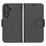 Samsung Galaxy S25 Cover med Kortrum Stativfunktion Sort