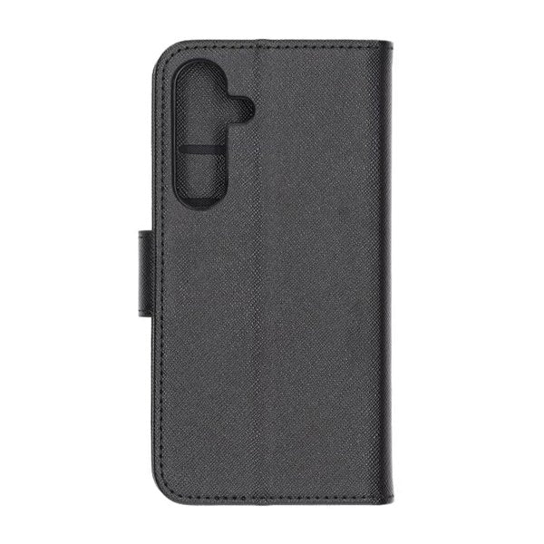 Samsung Galaxy S25 Cover med Kortrum Stativfunktion Sort