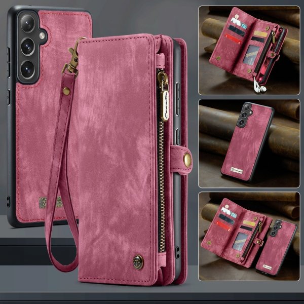 CaseMe Samsung Galaxy S25 Plus Etui 008 Series Aftageligt Cover Rød