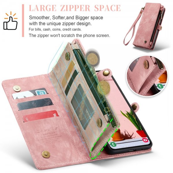 CaseMe Samsung Galaxy S25 Plus Etui 008 Series Aftageligt Cover Rosa