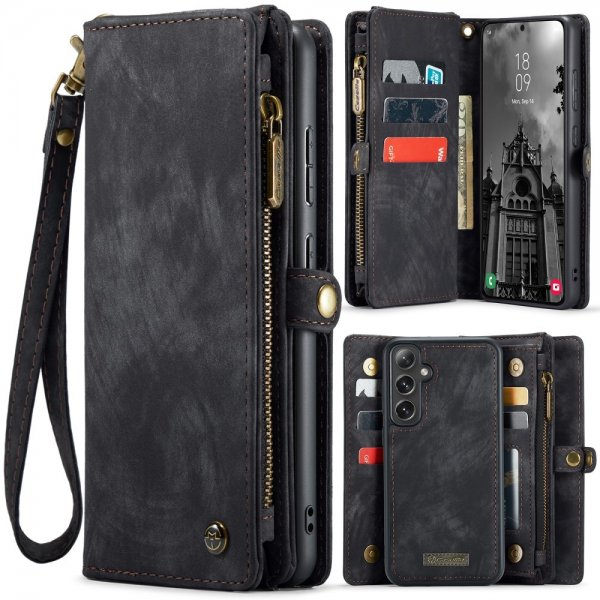 CaseMe Samsung Galaxy S25 Plus Etui 008 Series Aftageligt Cover Sort