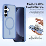 Dux Ducis Samsung Galaxy S25 Plus Etui 2-i-1 Lawa Series MagSafe Blå