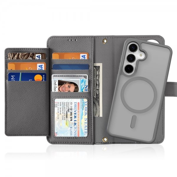 Dux Ducis Samsung Galaxy S25 Plus Etui 2-i-1 Lawa Series MagSafe Grå