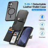 Dux Ducis Samsung Galaxy S25 Plus Etui 2-i-1 Lawa Series MagSafe Sort