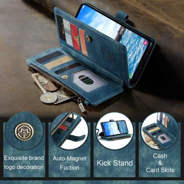 CaseMe Samsung Galaxy S24 Plus/S25 Plus Cover C30 Series Blå