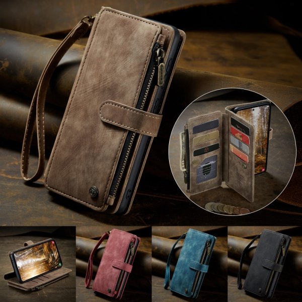 CaseMe Samsung Galaxy S24 Plus/S25 Plus Cover C30 Series Brun