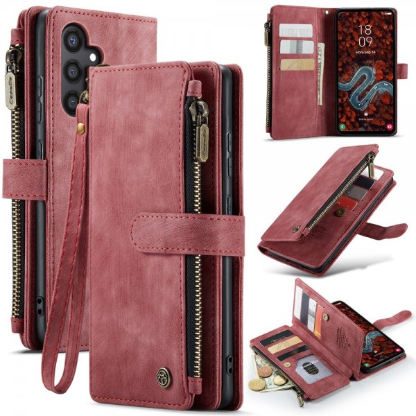CaseMe Samsung Galaxy S24 Plus/S25 Plus Cover C30 Series Rød